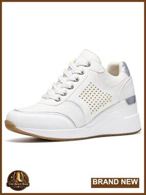 Wedge Sneakers for Women Knit Fashion Tennis Walking Shoes